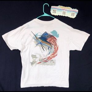 Guy Harvey “American SwordFish” Shirt Size Large